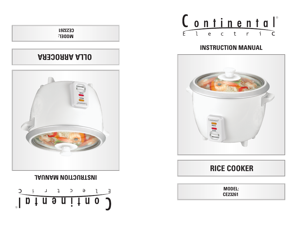 Continental Electric CE23261 User Manual | 8 pages