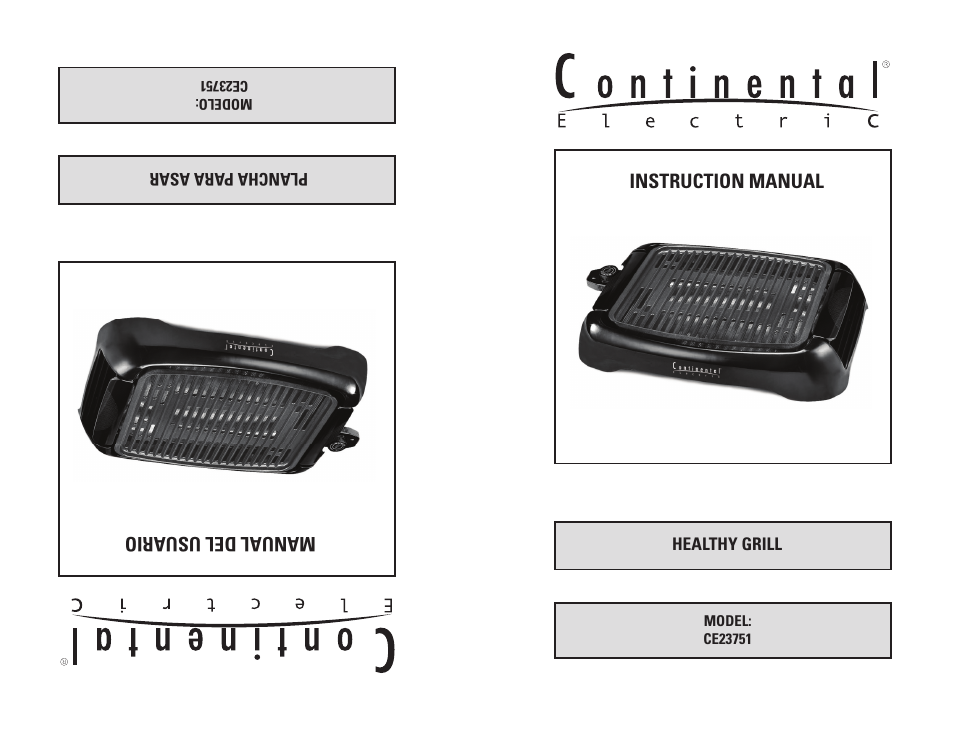 Continental Electric CE23751 User Manual | 14 pages