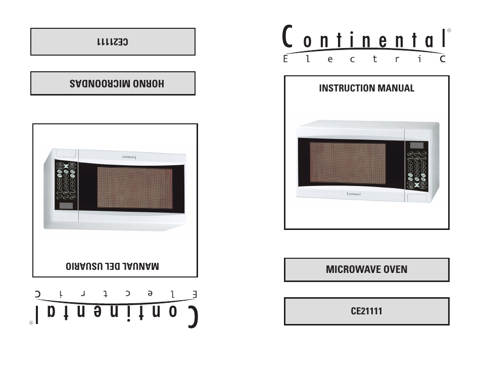 Continental Electric CE21111 User Manual | 24 pages