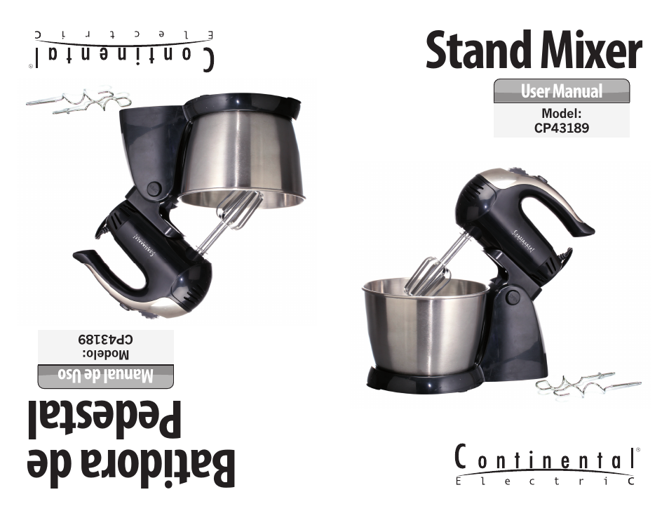 Continental Electric CP43189 User Manual | 4 pages