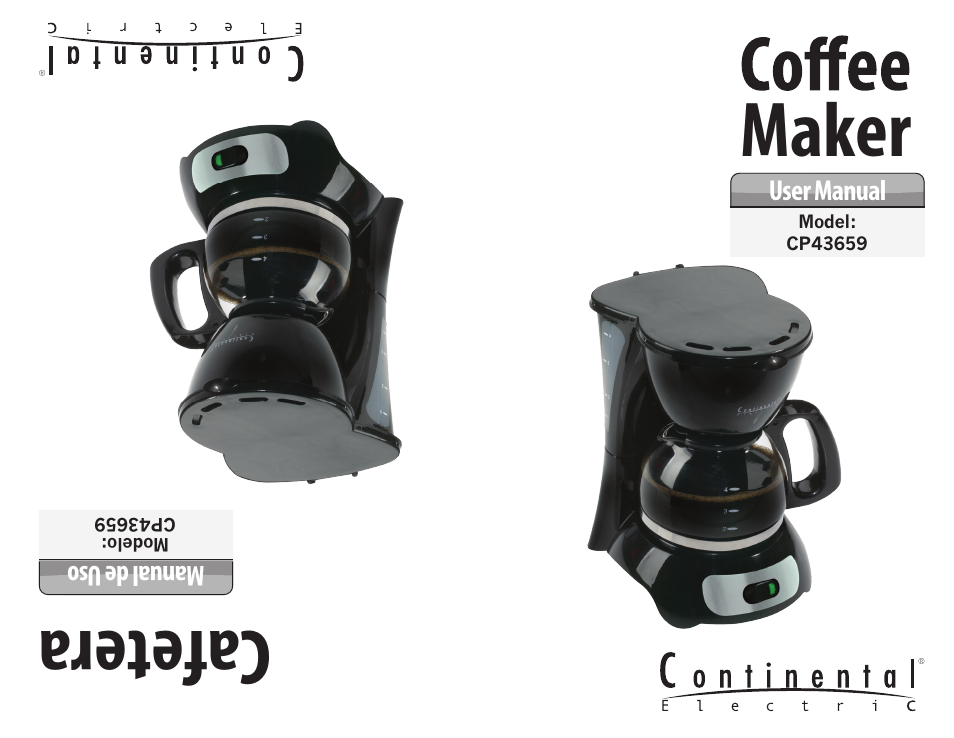 Continental Electric CP43659 User Manual | 4 pages