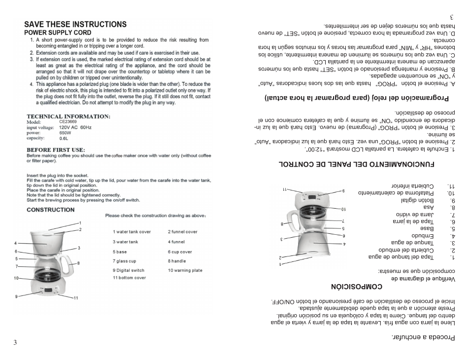 Continental Electric CE23661 User Manual | Page 4 / 6