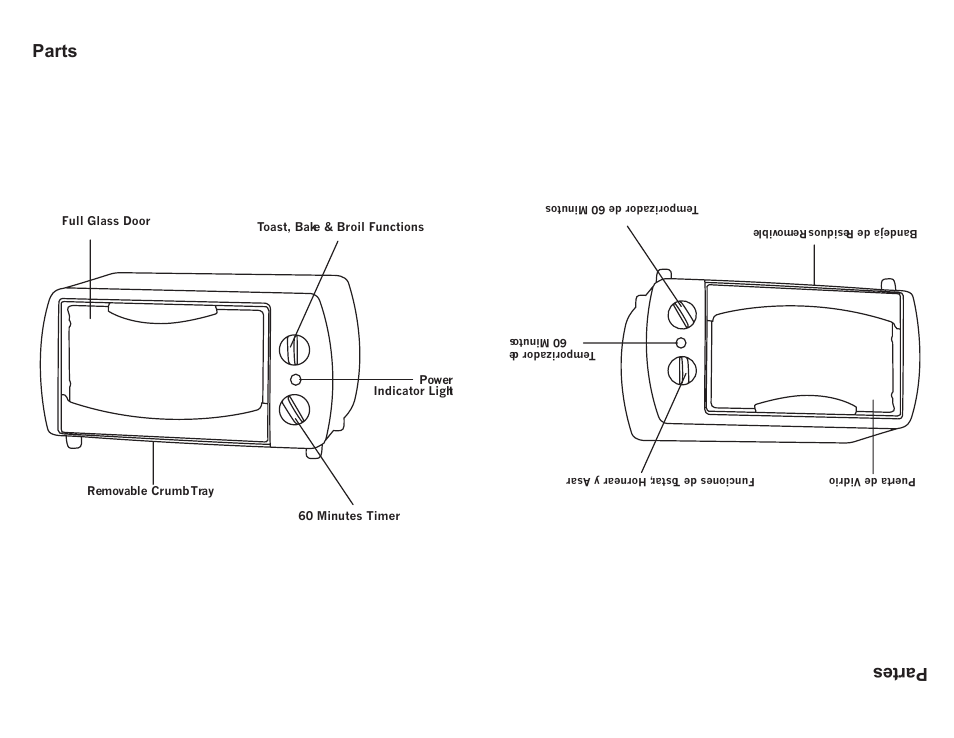 Partes parts | Continental Electric CE23551 User Manual | Page 2 / 5