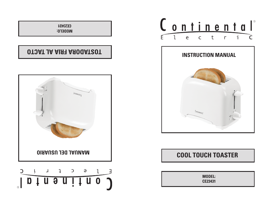 Continental Electric CE23431 User Manual | 12 pages