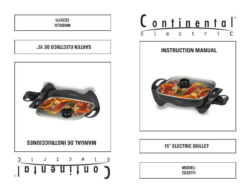 Continental Electric CE23771 User Manual | 4 pages