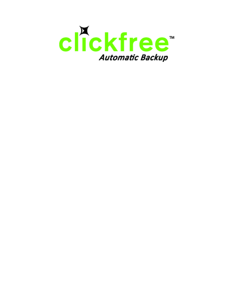 Clickfree Transformer SE User Manual | 132 pages