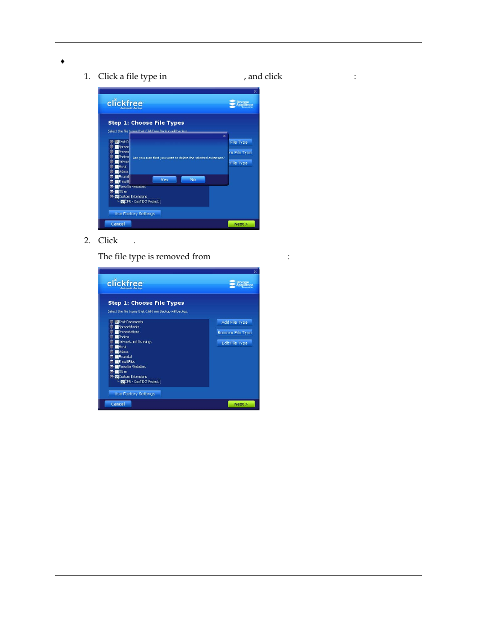 Clickfree Transformer SE User Manual | Page 61 / 132