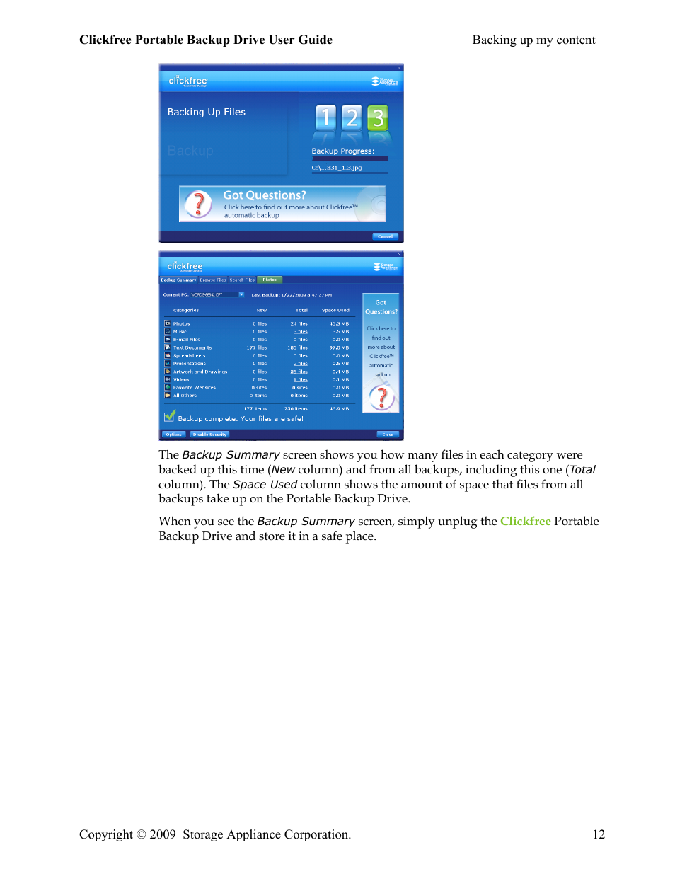 Storage Appliance HD325 User Manual | Page 12 / 65