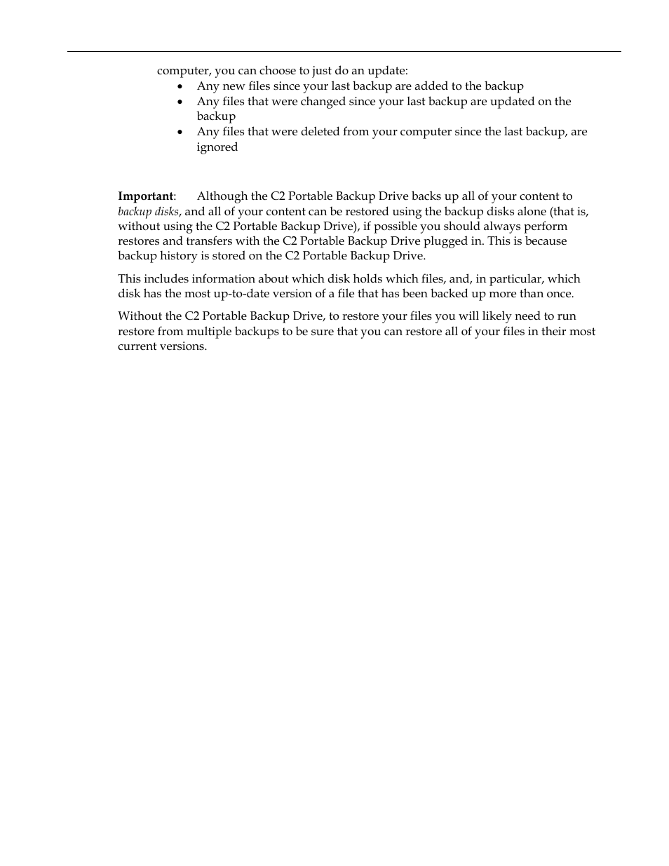 History | Clickfree C2 User Manual | Page 46 / 76