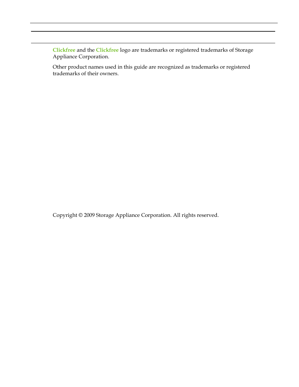 Legal stuff, Egal stuff | Clickfree C2 User Manual | Page 76 / 76