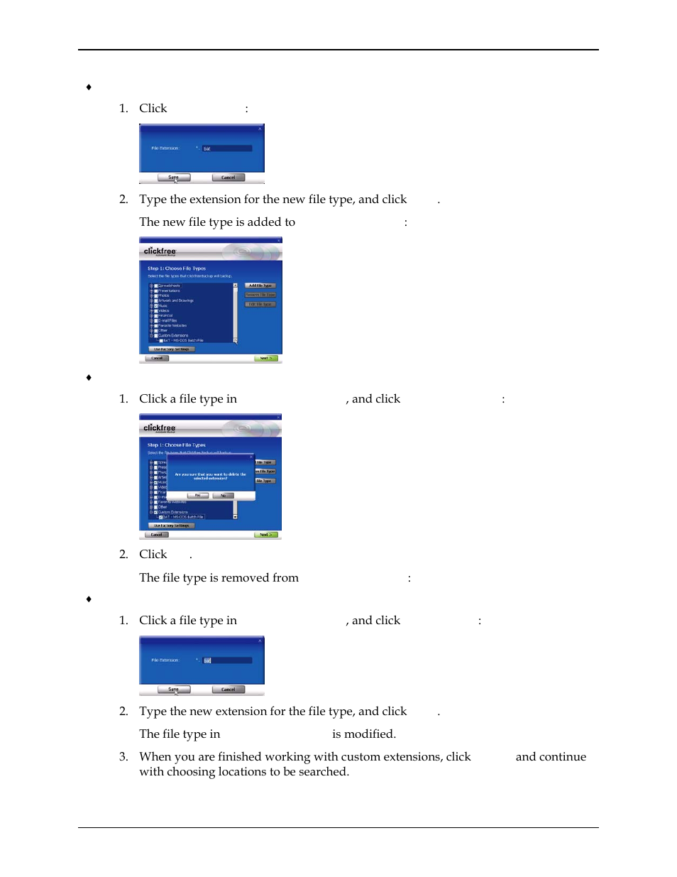 Clickfree C2N User Manual | Page 128 / 135