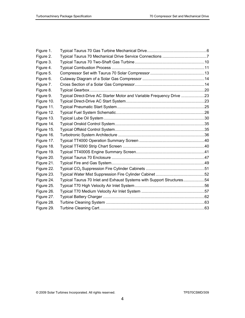 Table of figures | Caterpillar TAURUS 70 User Manual | Page 5 / 83