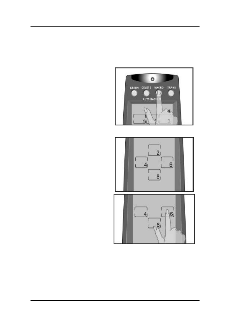 Macro setup | Crisp Solutions UCommand-525 User Manual | Page 26 / 45