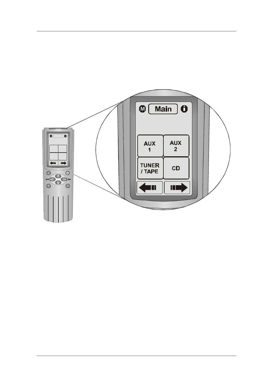 Figure 2-5: touch screen buttons | Crisp Solutions 616 User Manual | Page 24 / 66
