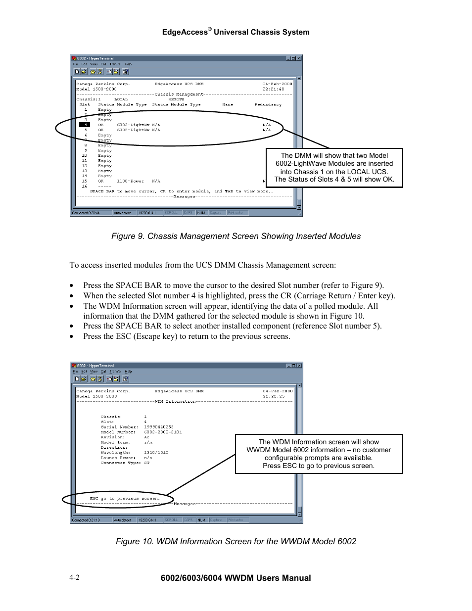 CANOGA PERKINS Multiplexer 6002 User Manual | Page 18 / 29