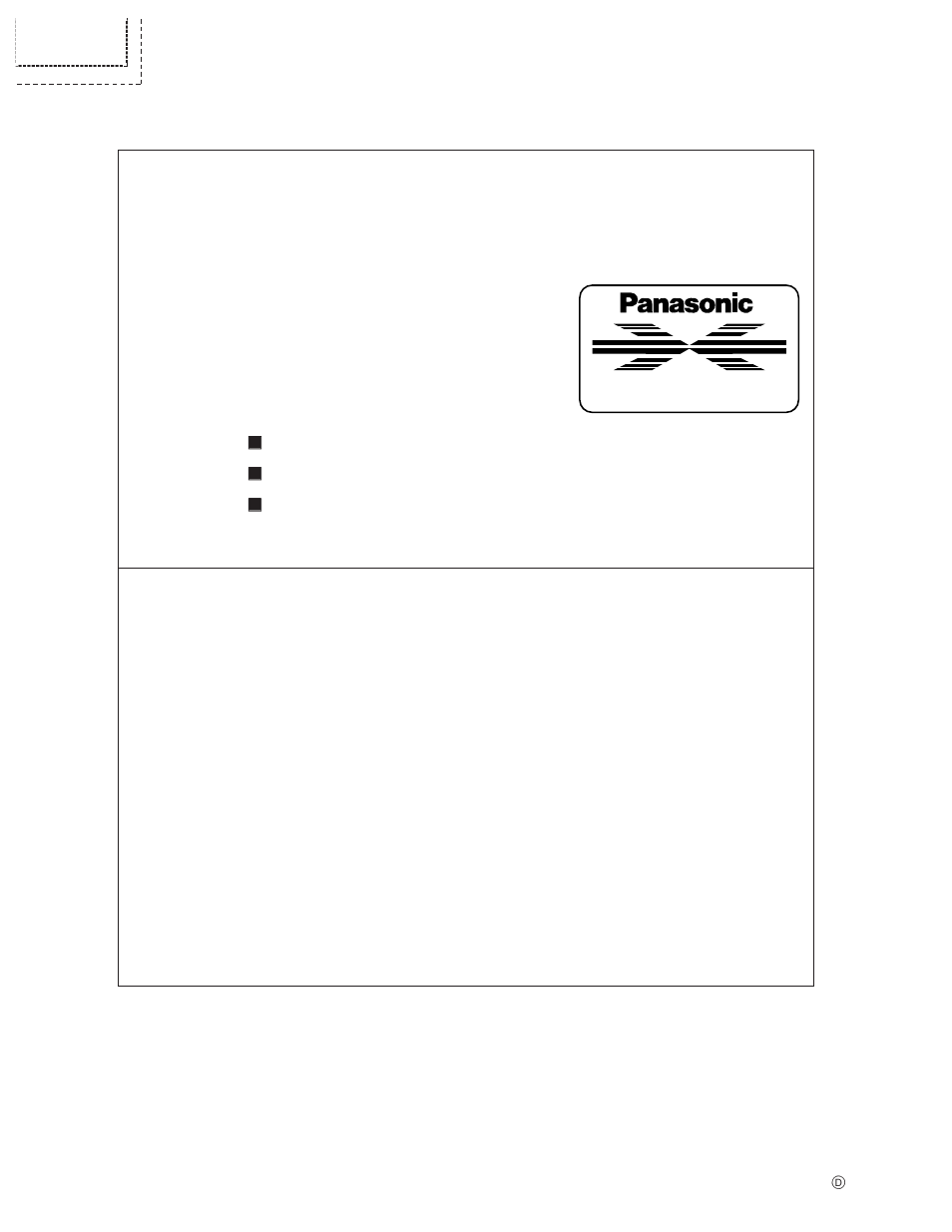 Panasonic fax advantage program, Year limited warranty, Parts & labor | Toll-free help line, Free overnight replacement, And repair program | CK Electric Part KX-FMC230 User Manual | Page 128 / 128