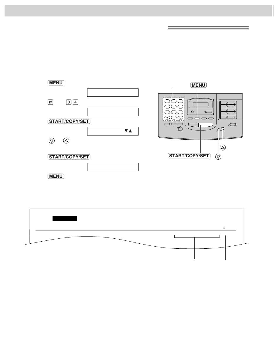 Printing the transmission report | CK Electric Part KX-FMC230 User Manual | Page 48 / 128