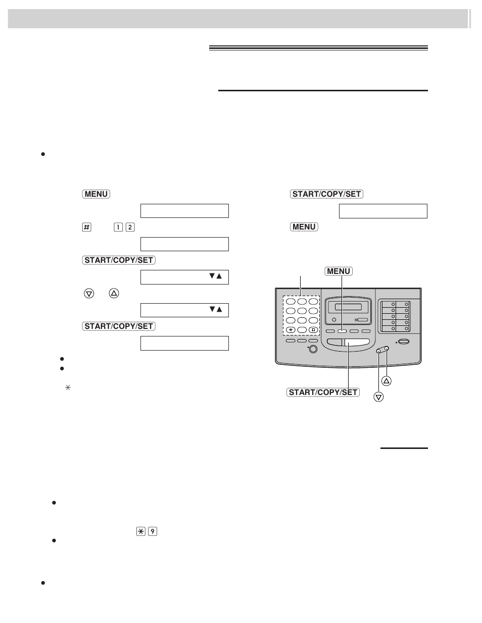 Ext.tam mode, Receiving a voice message and fax in the same call, Cont.) | CK Electric Part KX-FMC230 User Manual | Page 62 / 128