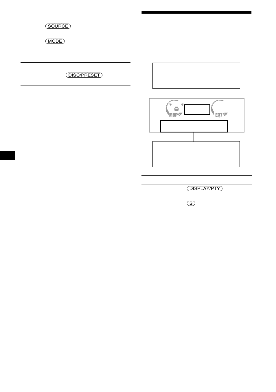 Display items, On 10 | Sony CDX-CA650X User Manual | Page 10 / 170