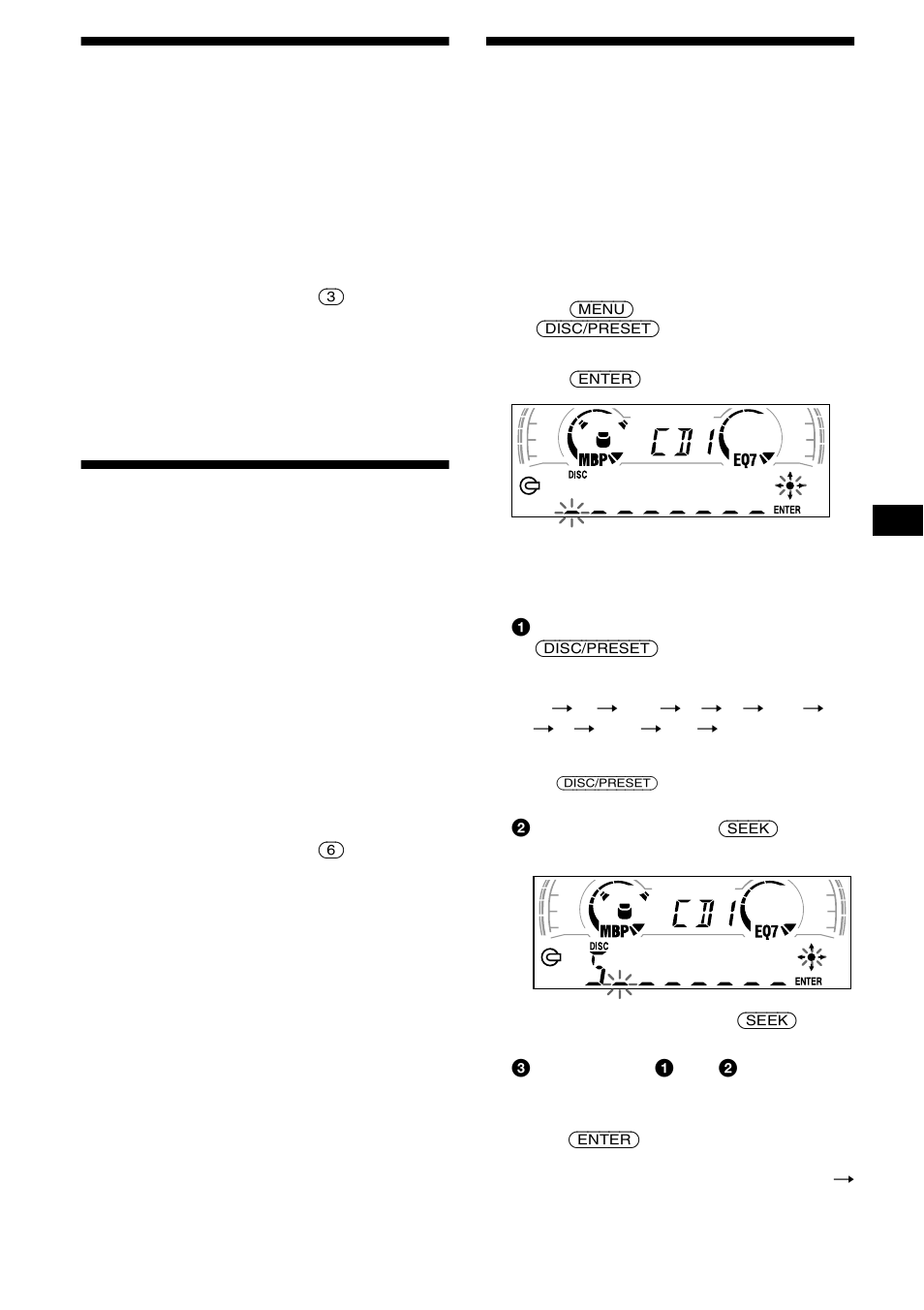 Playing tracks repeatedly, Repeat play, Playing tracks in random order | Shuffle play, Labelling a cd, Disc memo, 11 playing tracks repeatedly | Sony CDX-CA650X User Manual | Page 11 / 170