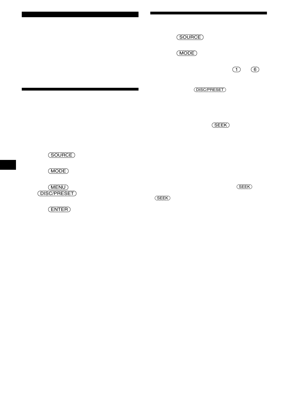 Radio, Receiving the stored stations, Storing stations automatically | Best tuning memory (btm) | Sony CDX-CA650X User Manual | Page 14 / 170