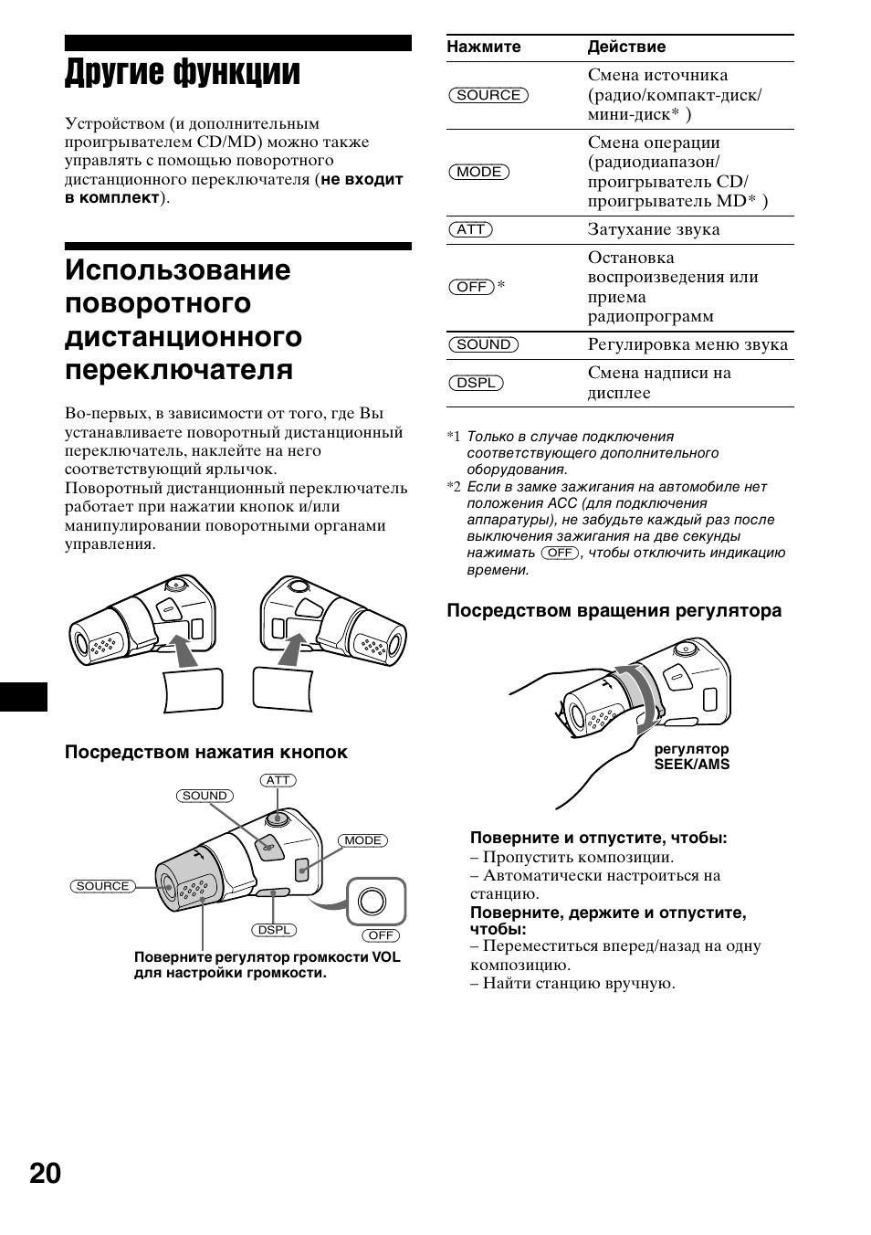 Другие функции | Sony CDX-CA650X User Manual | Page 160 / 170