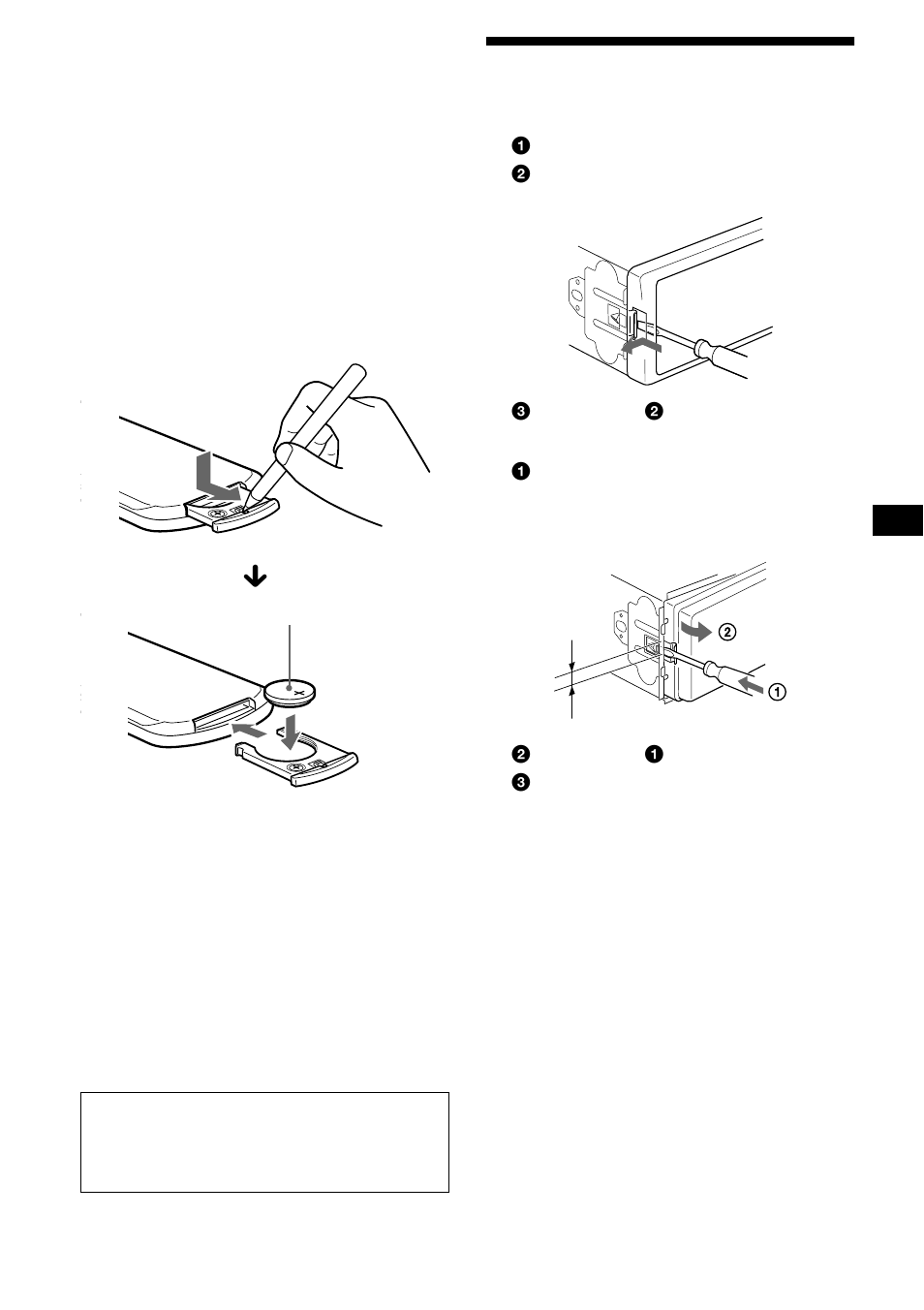 Removing the unit | Sony CDX-CA650X User Manual | Page 25 / 170