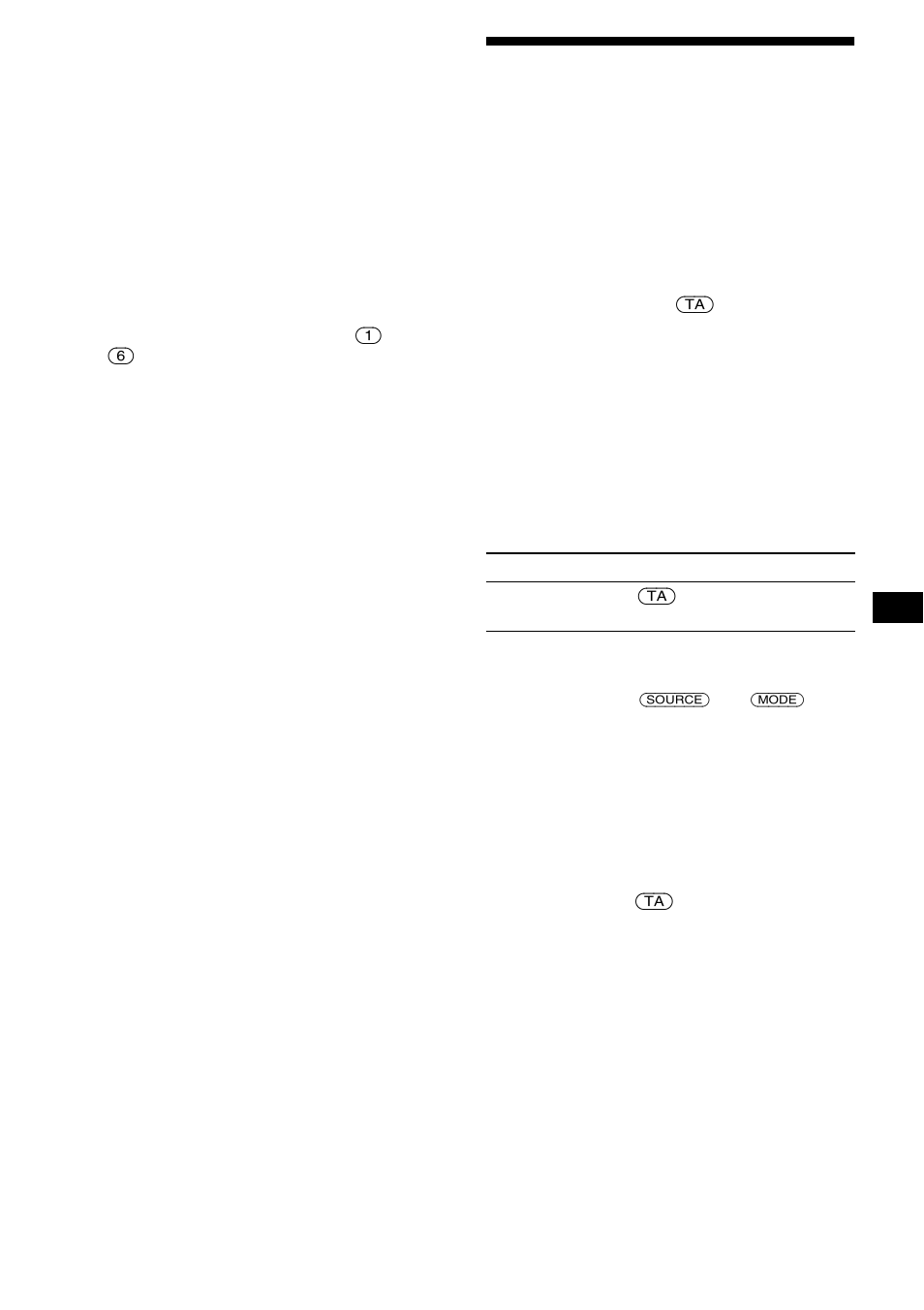 Ta emot trafikinformation | Sony CDX-CA650X User Manual | Page 73 / 170