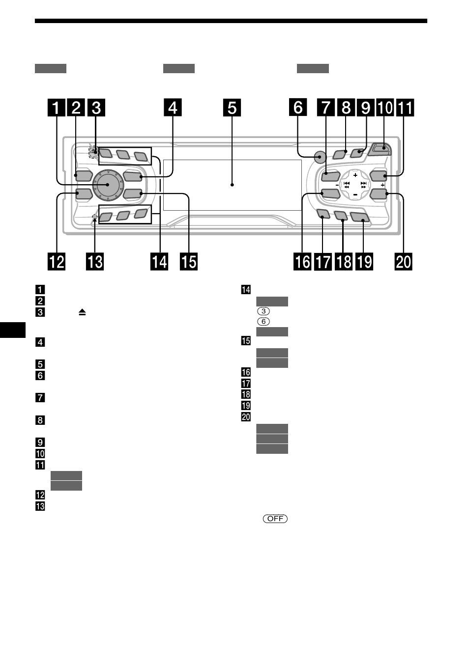 Localização dos controlos, 4localização dos controlos | Sony CDX-CA650X User Manual | Page 88 / 170