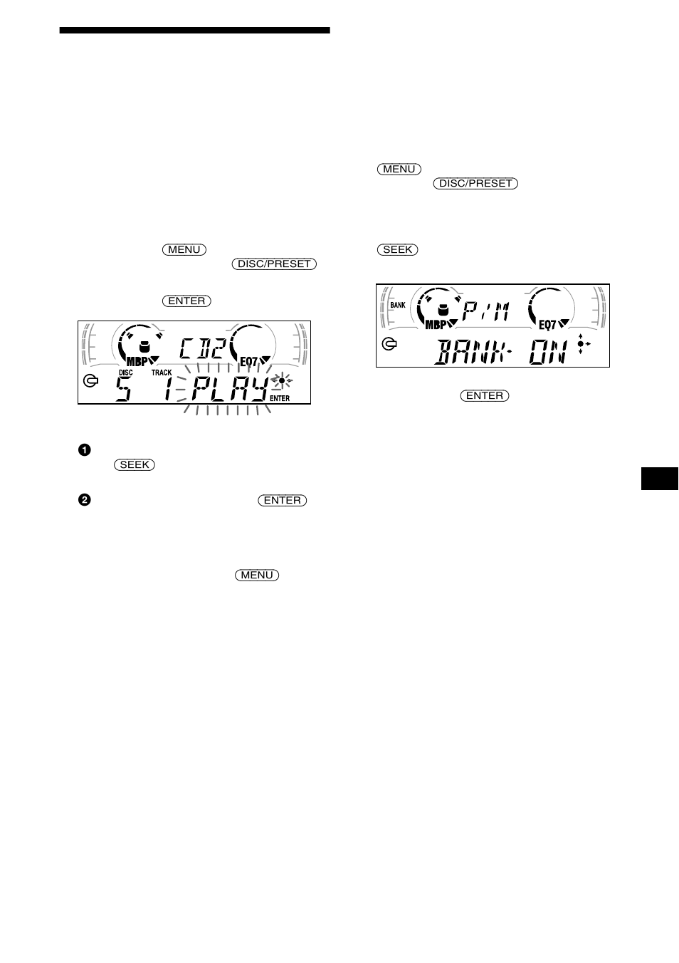 Seleccionar faixas específicas, Para reprodução — banco, 13 seleccionar faixas específicas para reprodução | Sony CDX-CA650X User Manual | Page 97 / 170