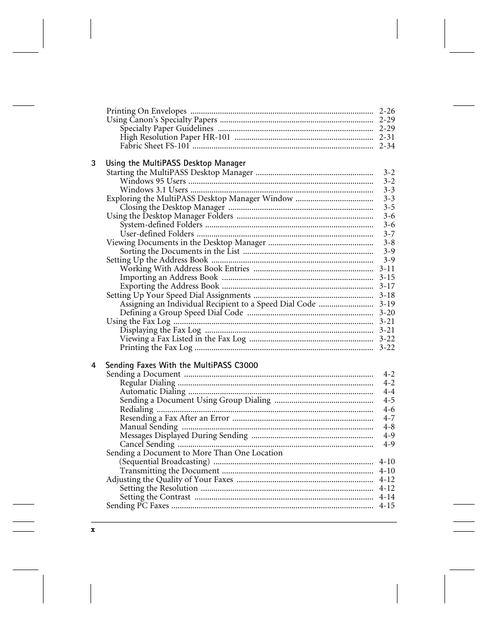 CK Electric Part C3000 User Manual | Page 10 / 260