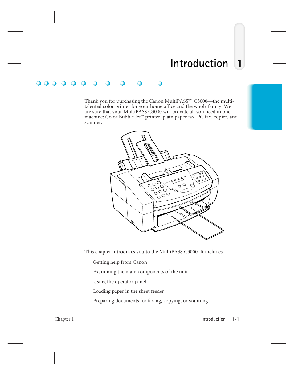 Introduction, 1introduction | CK Electric Part C3000 User Manual | Page 15 / 260