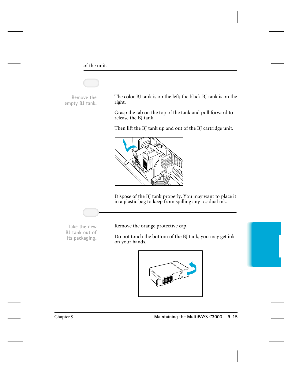 Remove the empty bj tank | CK Electric Part C3000 User Manual | Page 198 / 260