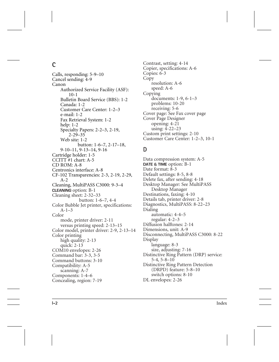 CK Electric Part C3000 User Manual | Page 253 / 260