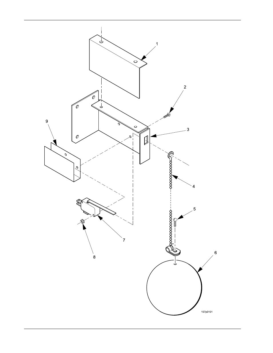 Figure 49: overflow switch assembly | Crane Merchandising Systems 327 User Manual | Page 110 / 172