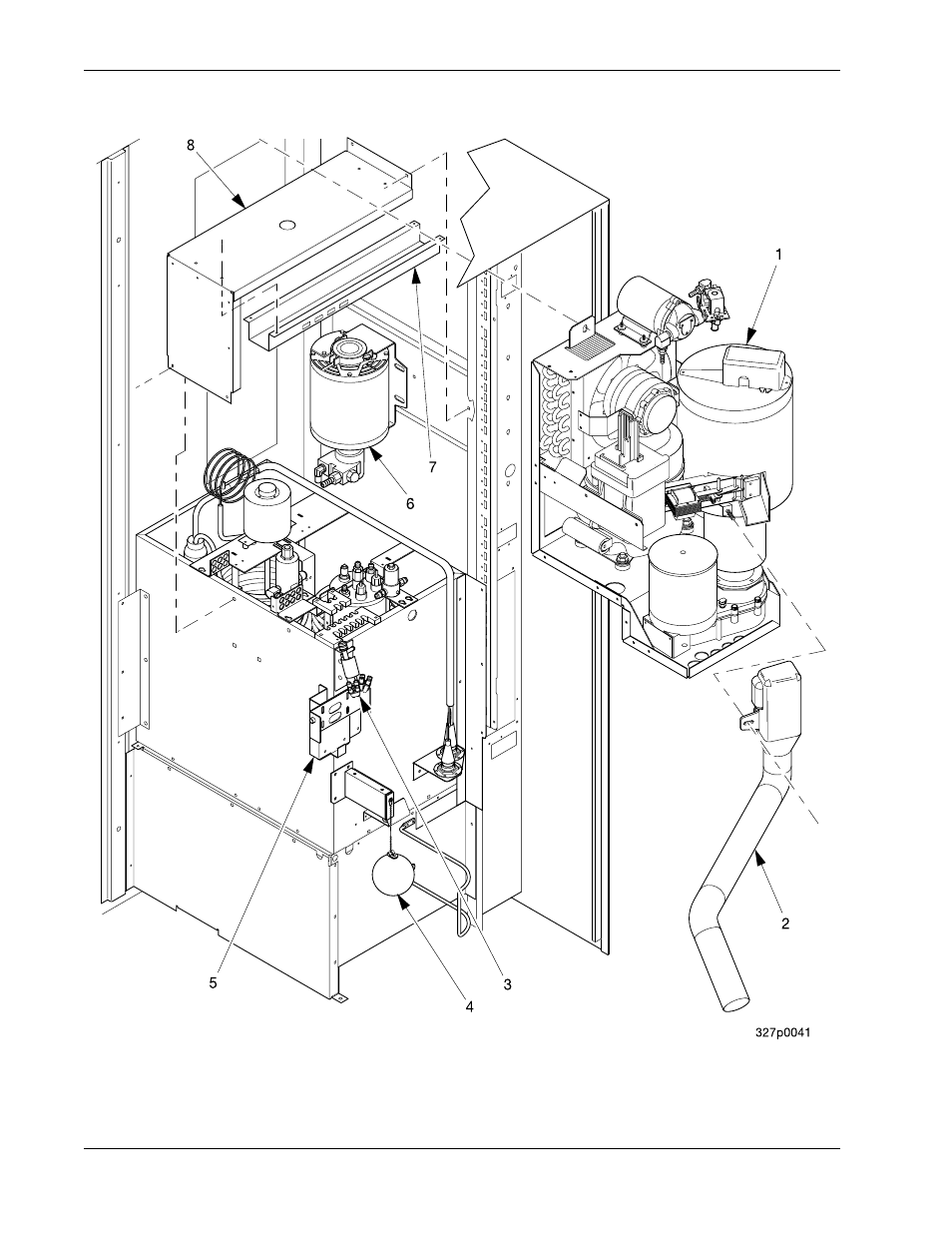 Section g: icemaker assembly | Crane Merchandising Systems 327 User Manual | Page 112 / 172