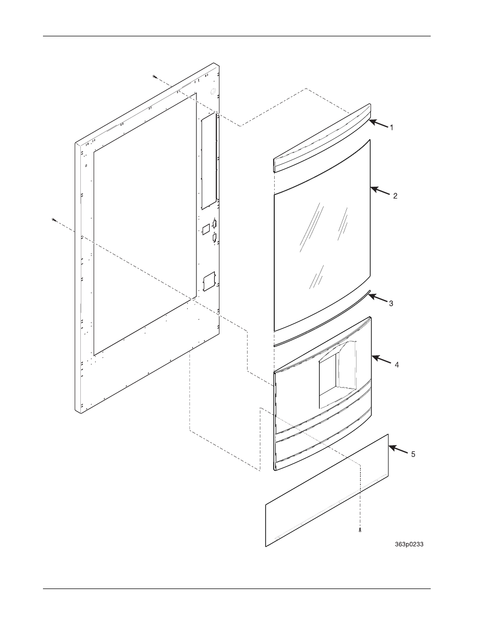 Figure 3, Trim - millennia style - part 2 of 3 | Crane Merchandising Systems 327 User Manual | Page 12 / 172