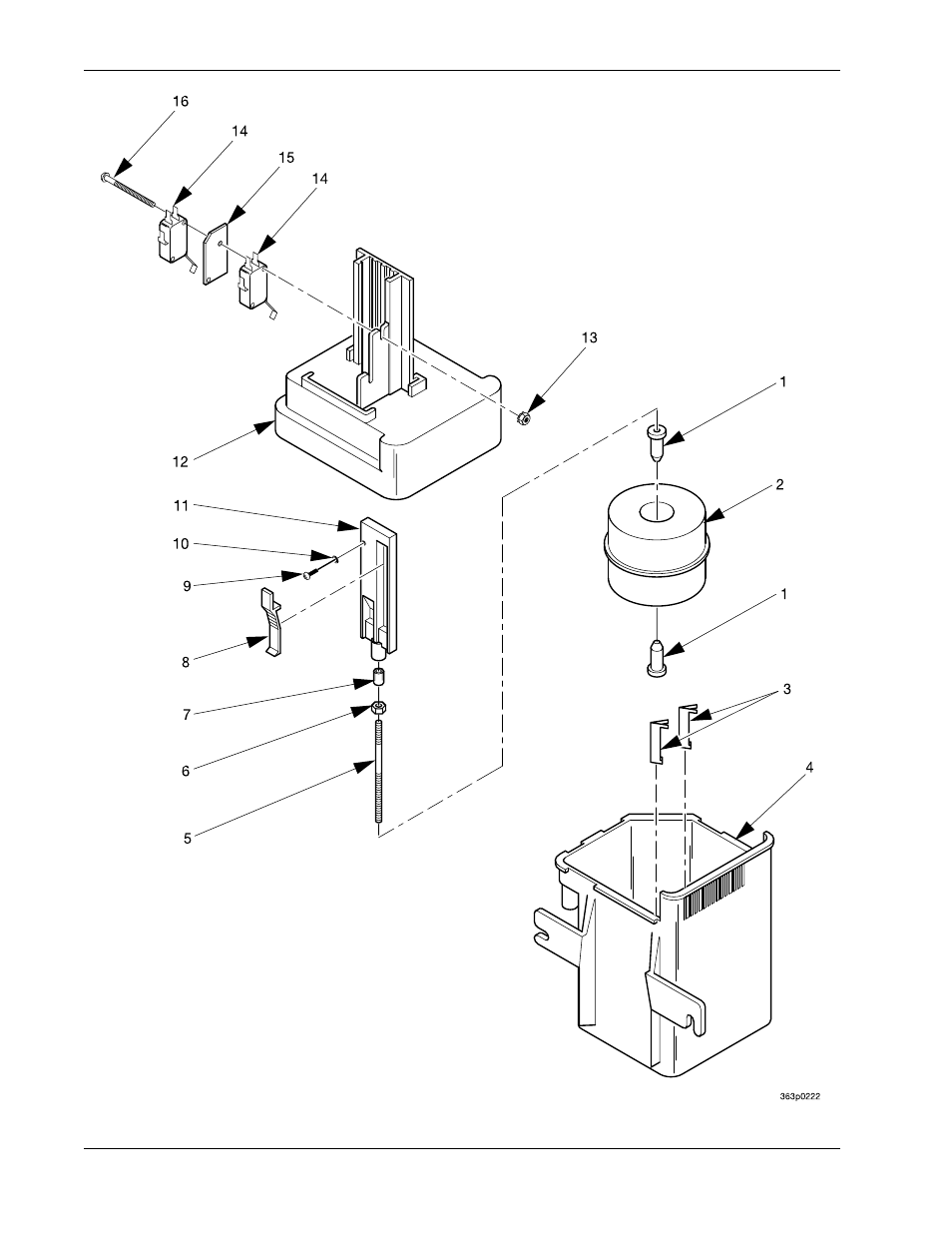 Figure 56: water feeder assembly - usa/germany | Crane Merchandising Systems 327 User Manual | Page 124 / 172