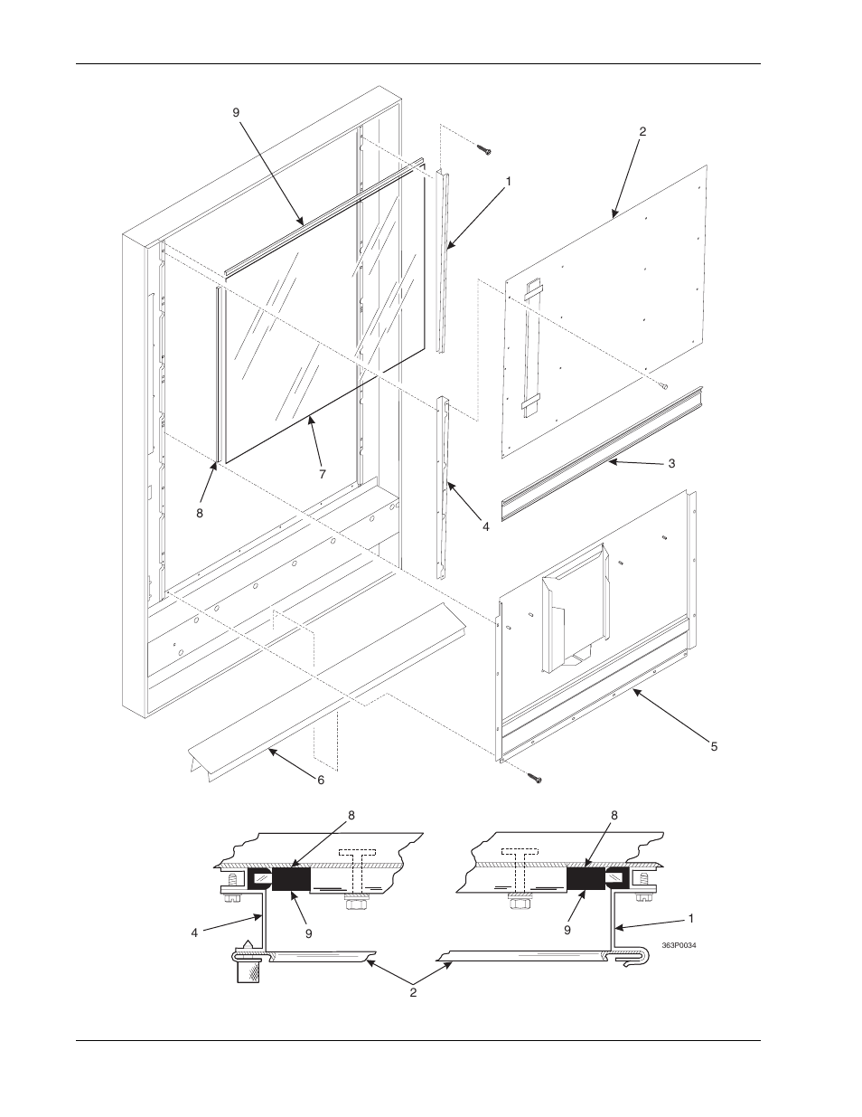 Figure 7, Display assembly - part 1 of 2 | Crane Merchandising Systems 327 User Manual | Page 22 / 172