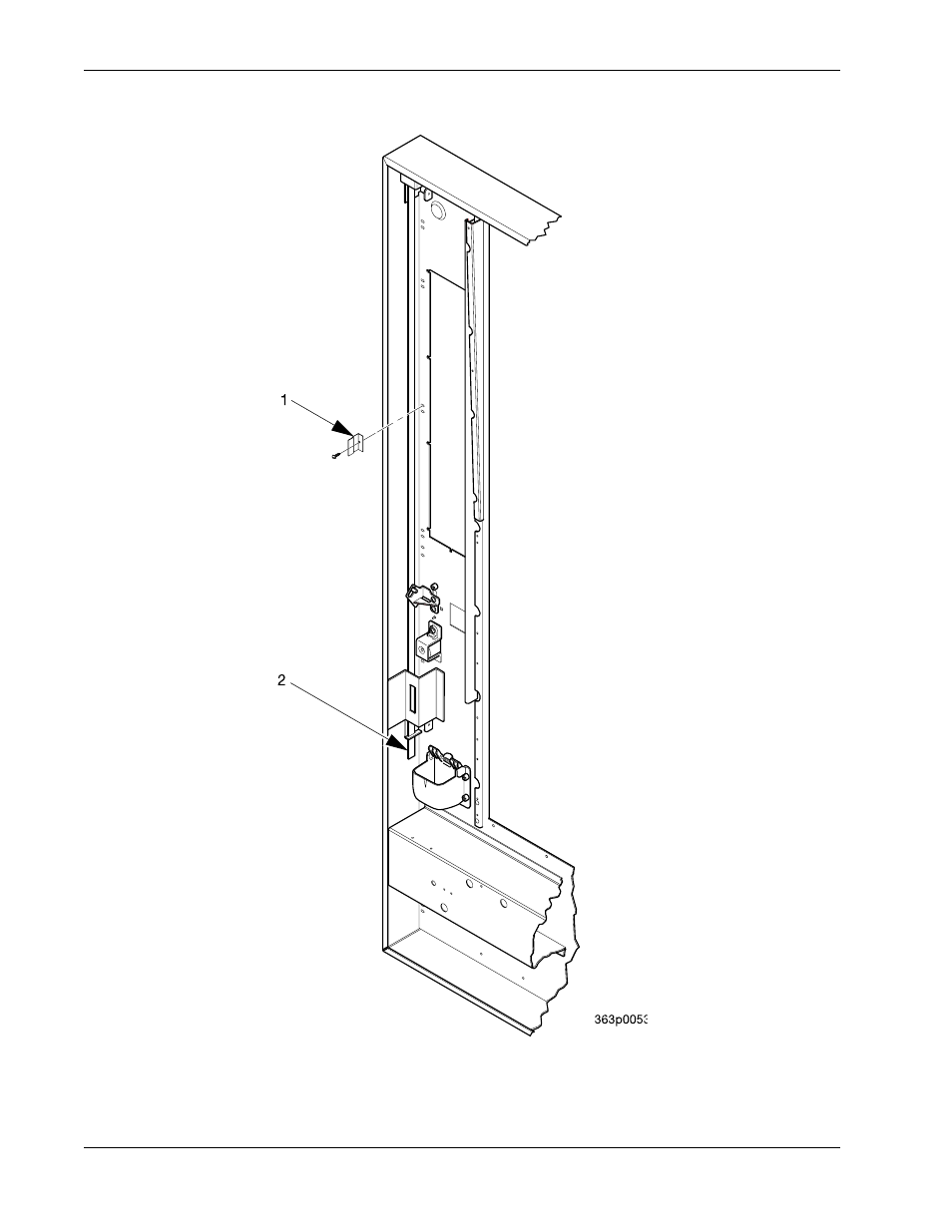 Figure 10: lock bar assembly - standard style | Crane Merchandising Systems 327 User Manual | Page 28 / 172