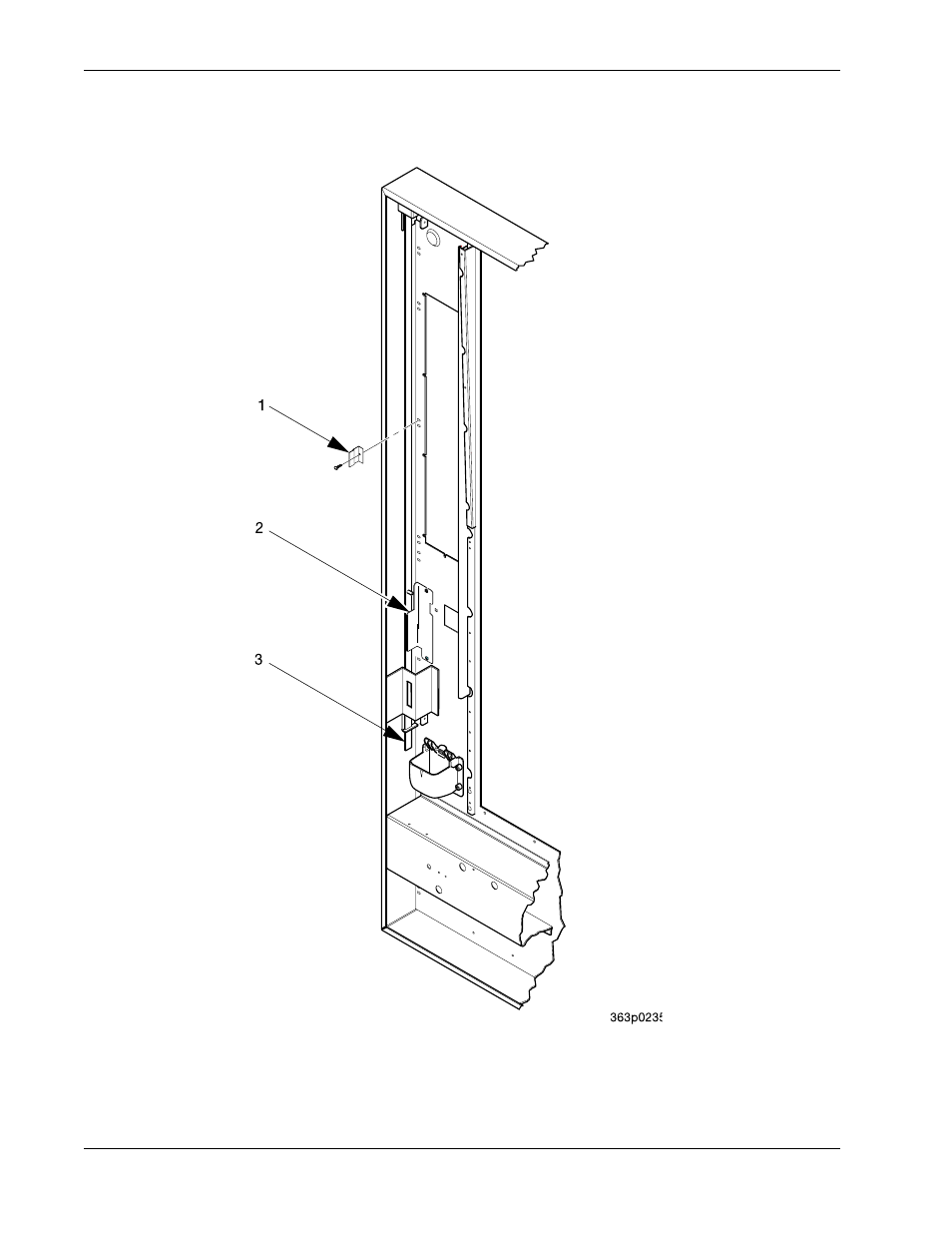 Figure 11: lock bar assembly - millennia style | Crane Merchandising Systems 327 User Manual | Page 30 / 172