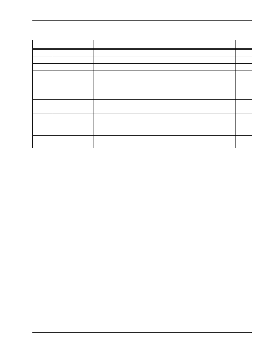 Table 12, Door lock and handle assembly - standard style | Crane Merchandising Systems 327 User Manual | Page 33 / 172