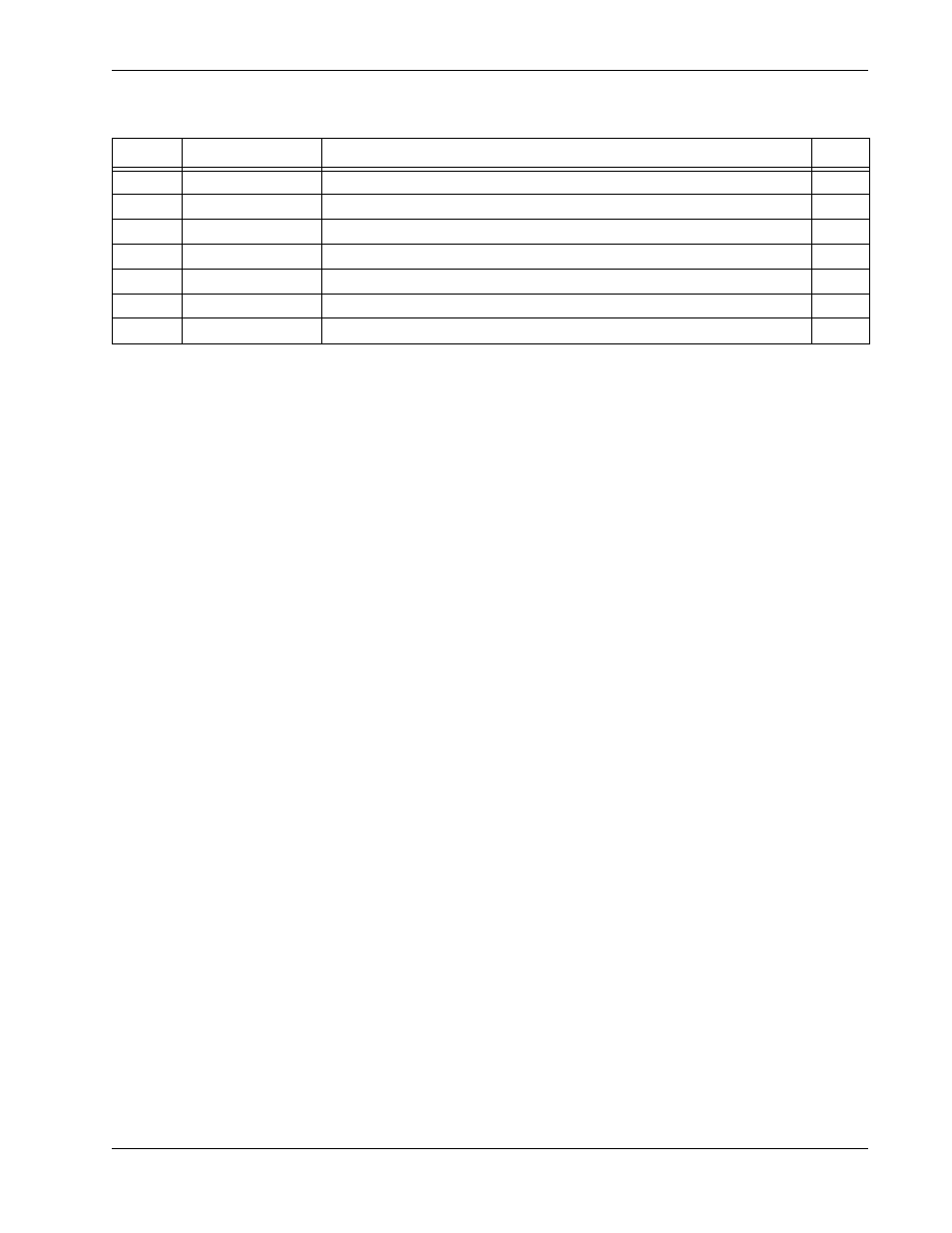 Table 20: door hinge assemblies, Table 20, Door hinge assemblies | Crane Merchandising Systems 327 User Manual | Page 49 / 172