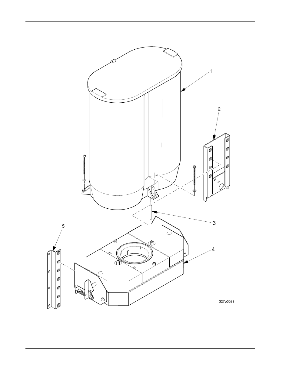 Figure 27: mechanism and canister assembly - short | Crane Merchandising Systems 327 User Manual | Page 62 / 172