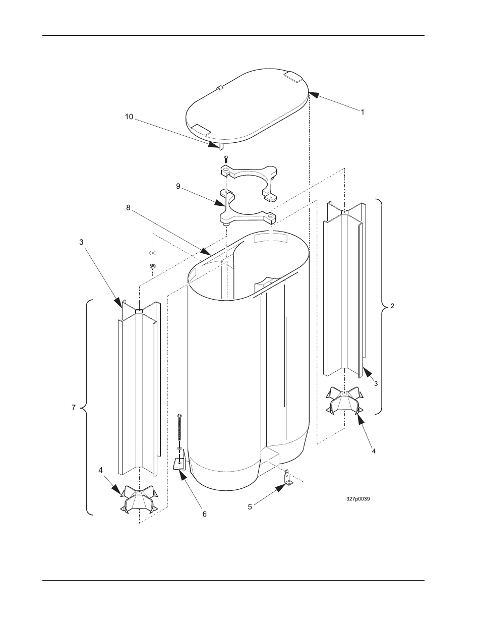 Figure 29: mechanism and canister assembly - large | Crane Merchandising Systems 327 User Manual | Page 66 / 172