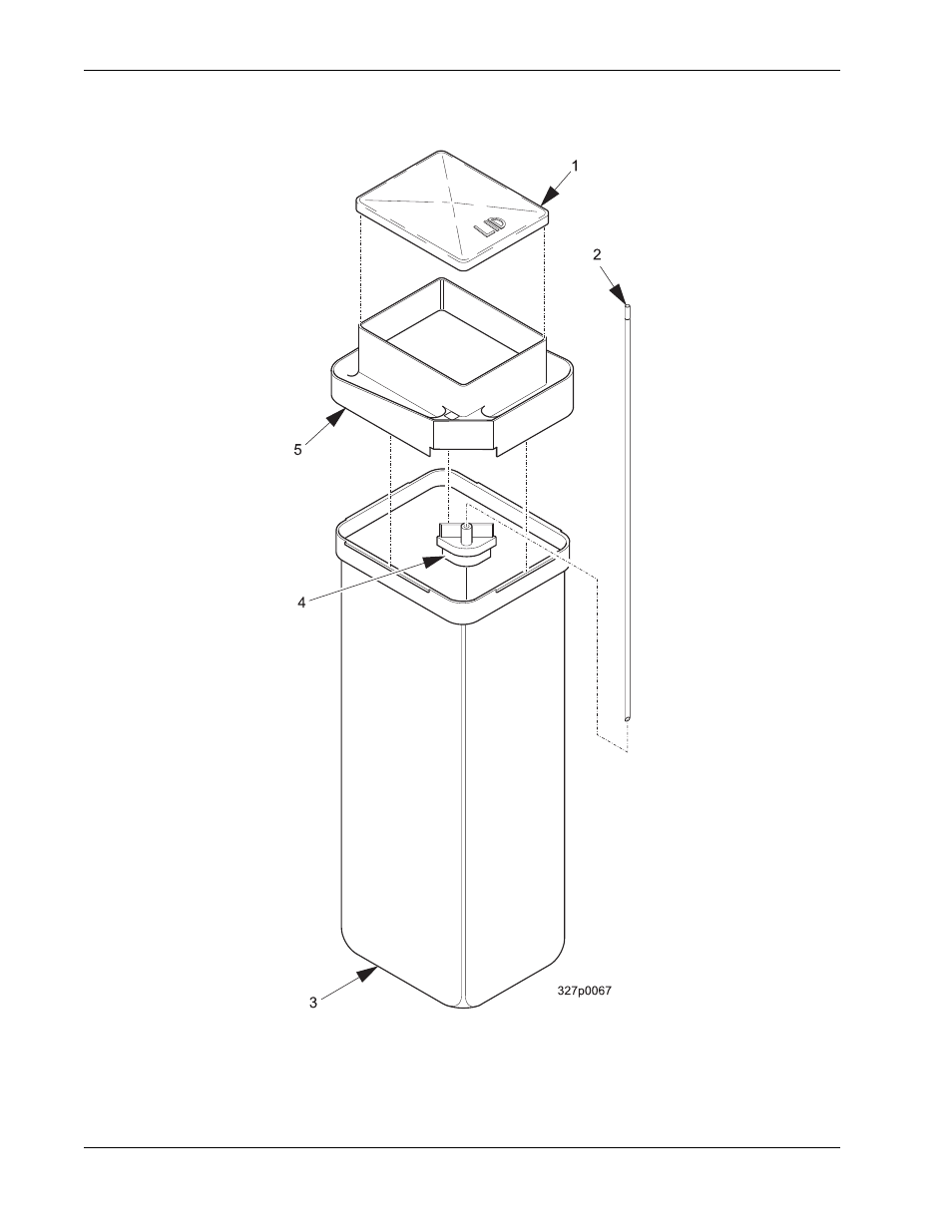 Figure 38: syrup tank containers | Crane Merchandising Systems 327 User Manual | Page 84 / 172