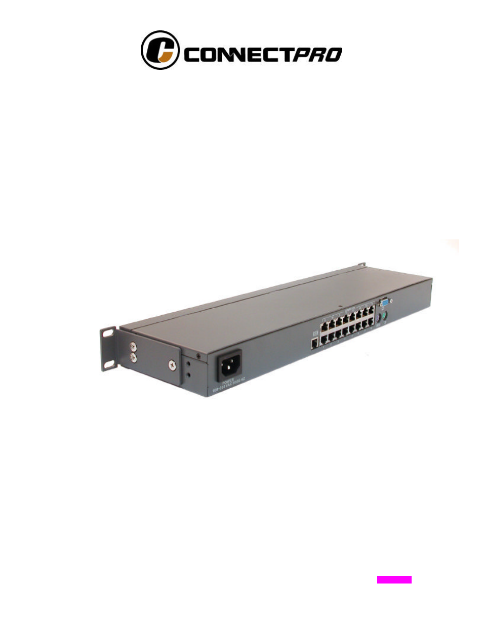 ConnectPRO MIT-CAT5 8 User Manual | 32 pages