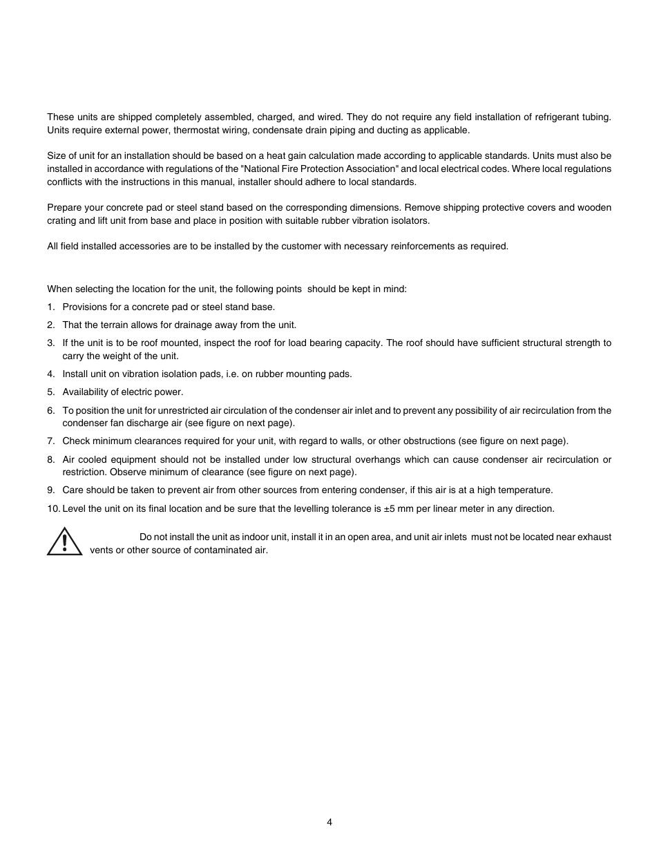 Installation instructions | Cooline PT036L User Manual | Page 5 / 31