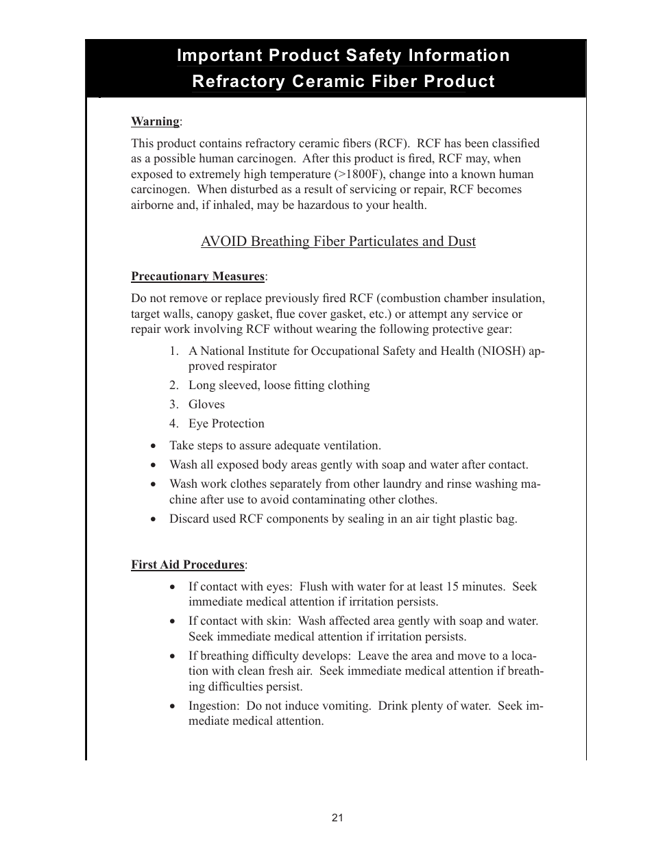 Crown Boiler 24-07 User Manual | Page 21 / 90