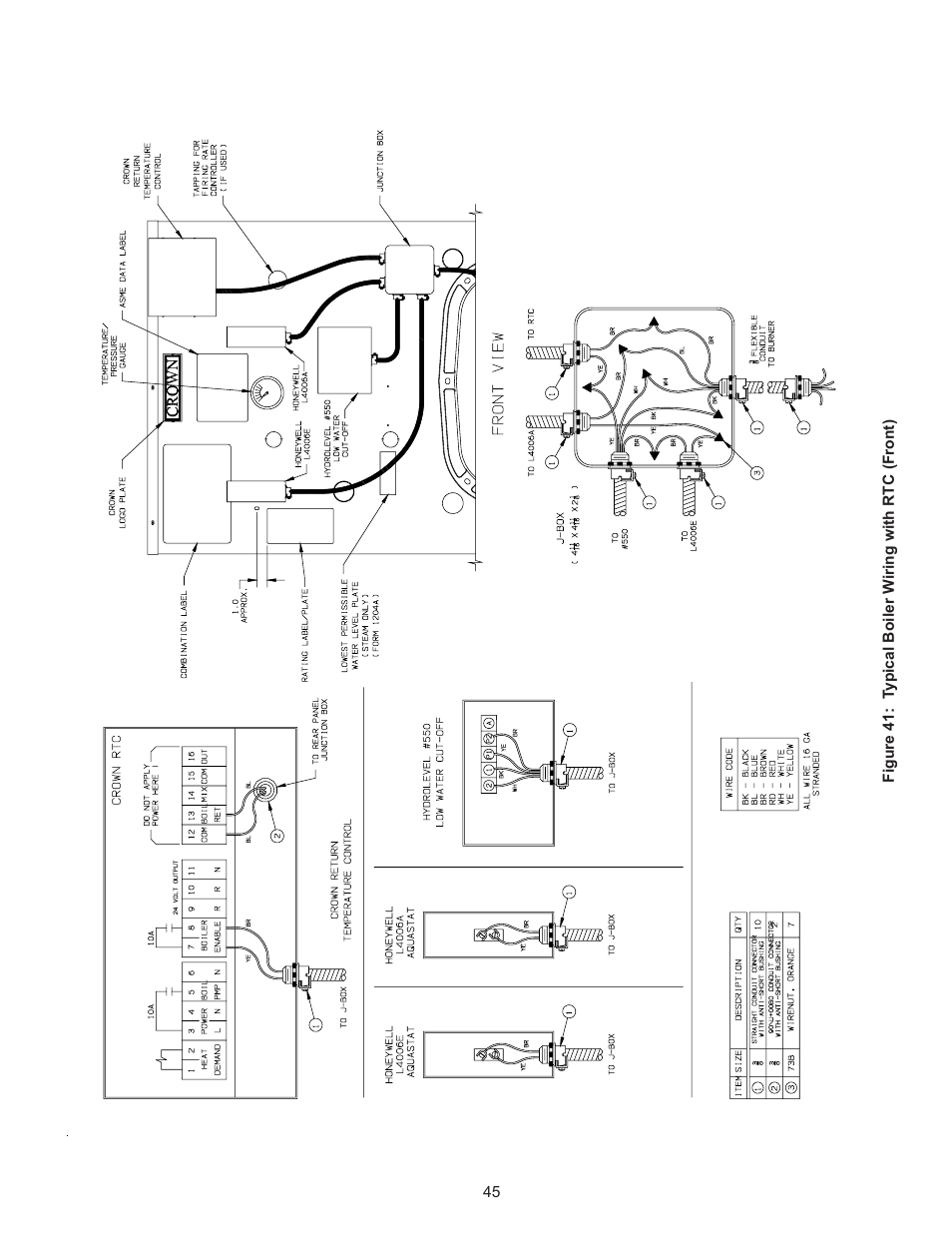 Crown Boiler 24-07 User Manual | Page 45 / 90